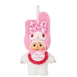 Monchhichi x My Melody Bag Charm